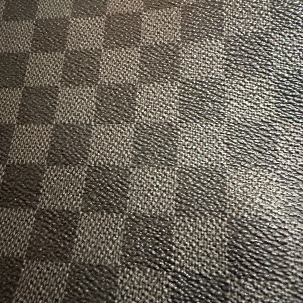 Black Checkered Messenger Bag - Men's Shoulder Bag